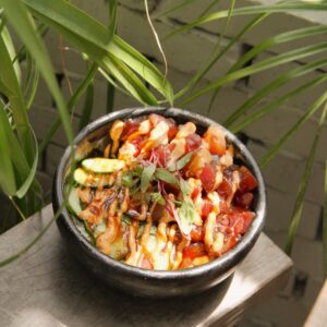 build your own poke bowl